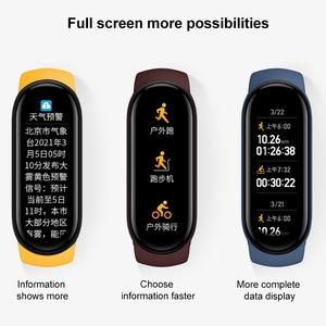<span class=keywords><strong>Xiaomi</strong></span> – Bracelet connecté <span class=keywords><strong>Mi</strong></span> <span class=keywords><strong>Band</strong></span> <span class=keywords><strong>6</strong></span>, Version Standard originale, moniteur d'activité physique, plein écran de 1.56 pouces, montre de Sport - Product Image 6