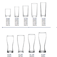 Haute qualité à l'ancienne Base lourde verre blancs tasse personnalisé bière tir vin roches whisky verres gobelets pour cadeau de marque