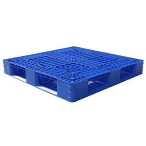 Virgin Industrial Durable Mesh Grid Single Faced Euro HDPE <strong>Plastic</strong> <strong>Pallets</strong> 4-Way Entry Eco-Friendly Recycled ISO Certified - Product Image 1