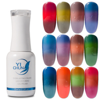 Faible quantité minimale de commande 15 ML Vegan Cosmétique Private Label Changement de température de couleur Fournitures de vernis à ongles LED Gel UV pour la peinture des ongles