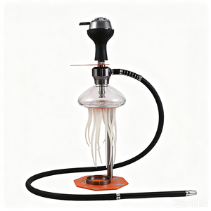 Narguilé LED Méduse de Luxe Portable, Ensemble de <span class=keywords><strong>Chicha</strong></span> Arabe pour Fêtes, Bars et Cafés, Accessoires de <span class=keywords><strong>Chicha</strong></span>, Narguilé, Narghile - Product Image 1