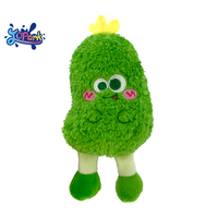 Bonito relleno de patata hecho de fábrica, fruta de felpa, terciopelo, suave, personalizado, juguetes de frutas, expresión divertida, relleno de algodón PP para cumpleaños
