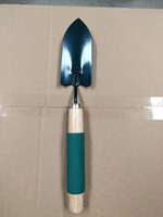 Kit d'outils de jardinage manuels pour la maison, avec manches en bois et mousse, comprenant une truelle, une pelle, une fourche et un râteau, pour l'entretien des bonsaïs, des pots de fleurs et des plantes.