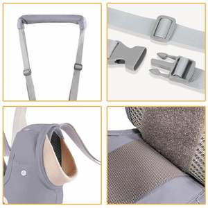 Arnés de Andar para Bebés, Transpirable, con Agarraderas, Asistente para Niños Pequeños, Andador Ajustable para Bebés - Product Image 3
