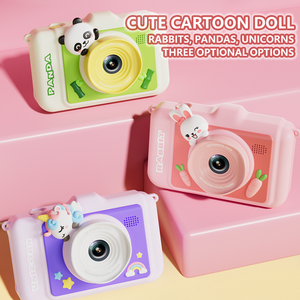 2024 Mới Phim Hoạt Hình Trẻ Em Máy Ảnh Kỹ Thuật Số 1080P Unicorn Panda Bunny Con Hình Ảnh Video <span class=keywords><strong>Camera</strong></span> Cho Trẻ Em Món Quà Sinh Nhật - Product Image 2