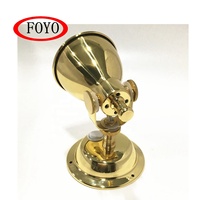 FOYO Lampe de table LED 12V Lampe de lecture Navigation marine Lampe de lecture en laiton pour bateau