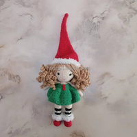 Amigurumi poupée crochet personnalisé fil crochet animaux amigurumi jouets noël poupée bébé fait à la main