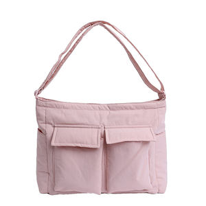 Bolsos Tote de Lona con Diseño de Patchwork de Moda Directo de Fábrica para Mujer, Bolsos de Compras Duraderos de Gran Capacidad, Bolso de <span class=keywords><strong>Mano</strong></span> para Mujer - Product Image 4