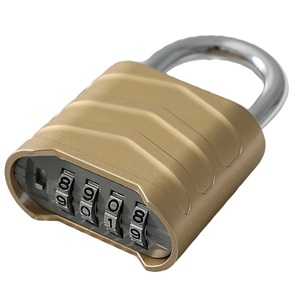 <span class=keywords><strong>Cadenas</strong></span> à combinaison pour <span class=keywords><strong>porte</strong></span> d'armoire de fitness HD11 en alliage d'aluminium, antivol, étanche avec couvercle en plastique - Product Image 5