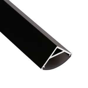 Canal d'éclairage d'angle LED en aluminium avec Angle de 45 degrés, 5 m 16MM, bande RGB SMD5050 WS2811 pour maison - Product Image 1
