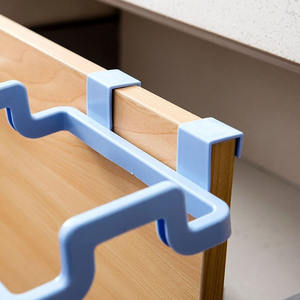 रसोई में लटकी गई भंडारण रैक प्लास्टिक की थैलियों के रैक, हंगर दरवाजा बैक कचरा बैग भंडारण खड़ा हो सकता है - Product Image 1