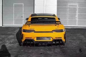 สำหรับ Mercedes AMG GT GT43 GT50 GT53 GT63 GT63S ชุดแต่งกันชนหน้า-หลังขนาดใหญ่ วัสดุเรซิ่นไฟเบอร์ พร้อมสเกิร์ตข้างและคิ้วไฟหน้า รุ่นพิเศษ - Product Image 6