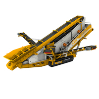 Crible vibrant linéaire mobile haute performance pour sable et minerai 300t/h avec moteur pour un tamisage de haute précision et un filtrage des granulats fins