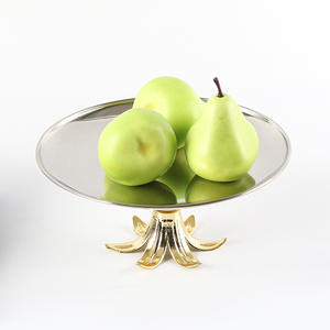 Luxury Metal Cake <b>Stand</b>-Decorative Fruit <b>Plate</b> for Home & Commercial Use - Product Image 4