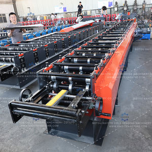 Línea de Producción de Tejas de Arco Metálicas Hidráulicas CNC, Conformado Continuo de Rollos para Paneles de Techo Esmaltados, Alimentación Automática con Enderezamiento - Product Image 5