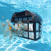 Addotron XT Pro Roboter-Poolreiniger CE-Zertifiziert Wandkletternd Kabelloser Staubsauger für Einbaupools 4 Std. 10400mAh Smart