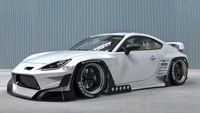 Kit carrosserie en fibre de carbone pour Toyota 86 BRZ GR86, style Rocket Rabbit amélioré, comprenant pare-chocs avant large, spoiler, diffuseur et jupes latérales