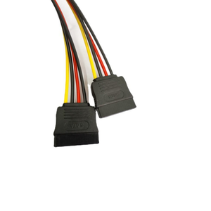 Vente en gros de câbles d'alimentation pour <span class=keywords><strong>disque</strong></span> <span class=keywords><strong>dur</strong></span> SATA à gaine PVC du fabricant - Product Image 2