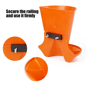 通用饲料Wal安装塑料PP加厚饲料槽湿干饲料器，用于仔猪饲料器 - Product Image 5