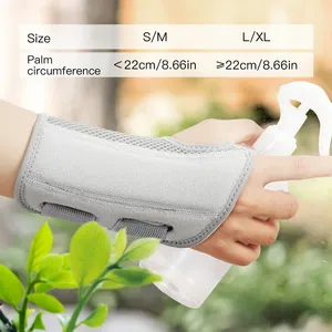 สายรัดข้อมือไนลอน2ชิ้นพร้อมสายคู่แบบปรับได้ดีไซน์บางสำหรับป้องกันนิ้วและอาการปวดนิ้วหัวแม่มือ - Product Image 6