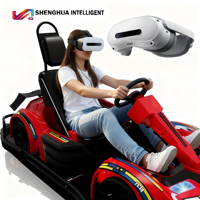 Cabina de Simulación de Carreras MR con Asiento para Juegos de Conducción y Carreras en Simulador de Auto