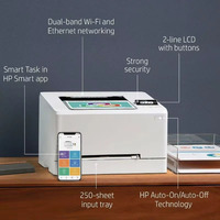 Untuk Printer Laser Warna A4 Kecepatan Tinggi M255nw, Jaringan Ganda, Ideal untuk Pekerjaan & Rumah