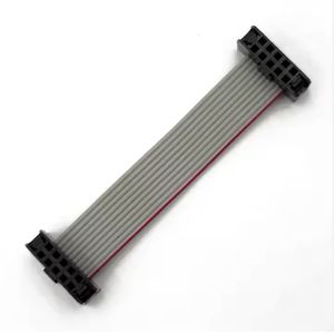 Kabel Idc pita datar kustom 2 3 4 5 6 7 8 9 10 12 13 14 15 16 18 20 24 30 40 Pin dengan anti-penuaan dan tahan aus - Product Image 5