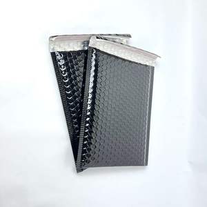 Bright Black Aluminized Film <strong>Bubble</strong> Bag Thickened <strong>Bubble</strong> Envelope Bag Logistics Packaging Express Bags - Product Image 6