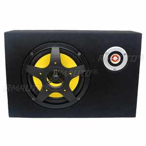 Subwoofer de Audio para Auto de 8 Pulgadas y 480W, Subwoofer Activo Delgado para Debajo del Asiento, Amplificador de Bajos, Altavoz, Amplificador para Auto - Product Image 2