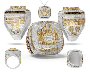 การปรับแต่งส่วนบุคคล ฟุตบอล บาสเกตบอล เบสบอล วอลเลย์บอล ซอฟต์บอล โลหะผสมสังกะสี คริสตัล ไรน์สโตน แบบดั้งเดิม - Product Image 2