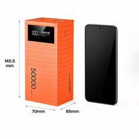 Batterie externe portable 50000 mAh avec charge rapide PD 20W et sortie multi-ports pour les distributeurs en gros et les fournisseurs de cadeaux