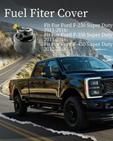 Tapa del filtro de combustible BC3Z-9G270-D compatible con Ford |   Compatible con Ford F-250 F-350 F-450 F-550 Super Duty 2011-2016