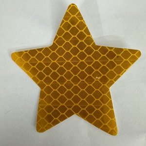 星形反光反光贴纸自粘式安全警示反光胶带适用于汽车卡车摩托车拖车邮箱 - Product Image 5