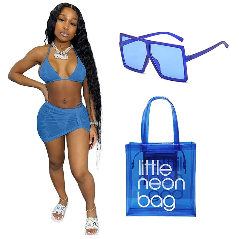 Borse di moda 2024 borse di gelatina trasparenti personalizzate Mini PVC borse da spiaggia borse e borse per donne di lusso