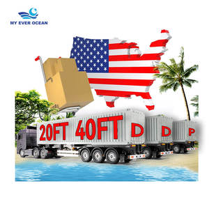 Ever Ocean买方物流服务市场本地仓库集装箱整箱Lcl Ddp快速货运代理中国到美国加拿大 - Product Image 1