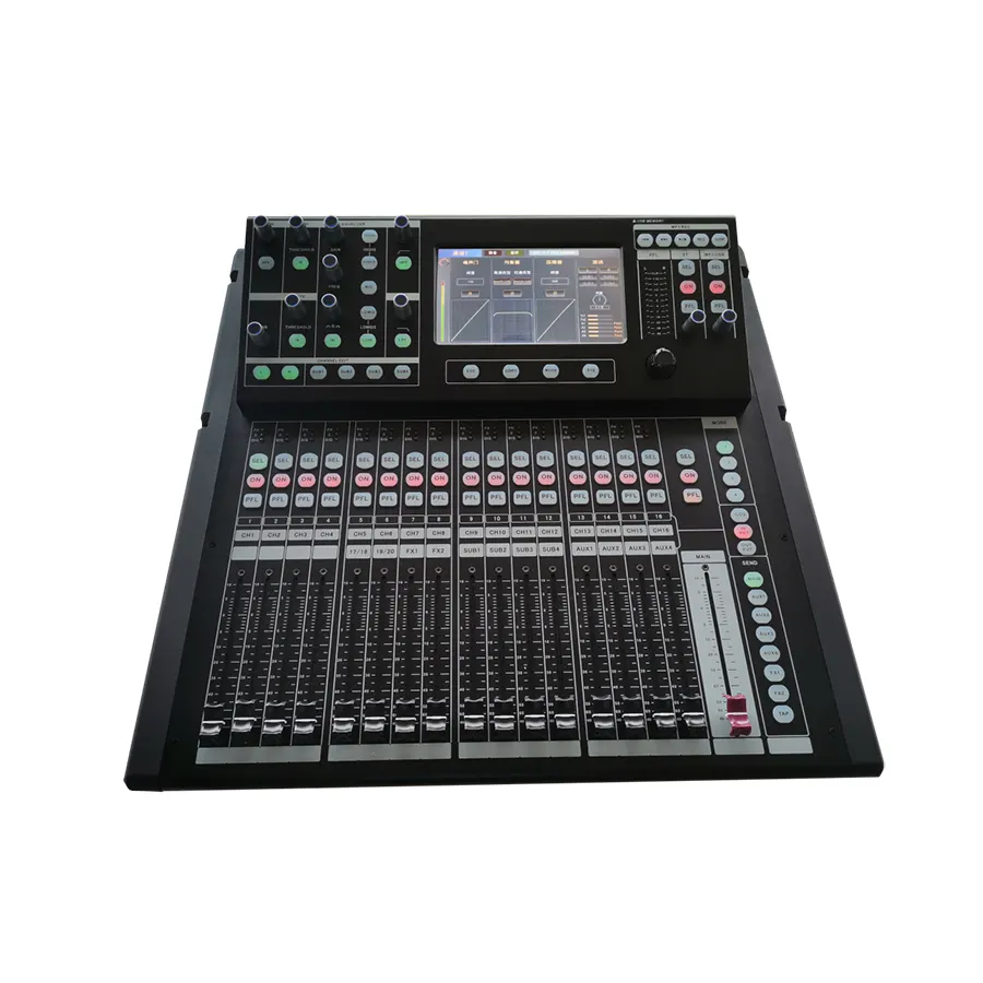 Supporto OEM Mixer Audio 20 canali integrato nella scheda Audio Console di missaggio con interfaccia USB professionale Mixer digitale per spettacoli