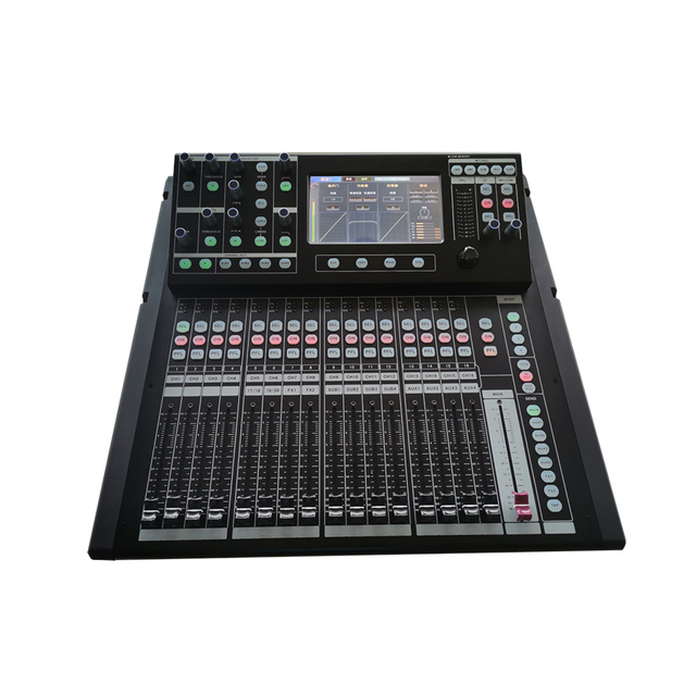 OEM Supported 20-Channel Professional Digital Mixer Built-In Sound Card Mixing Console with USB Interface Shows Audio & Video