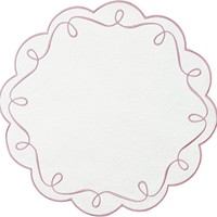 Set de table rond en lin brodé, serviette de table en dentelle, dessous de verre moderne et minimaliste résistant à la chaleur pour hôtels haut de gamme et restaurants occidentaux