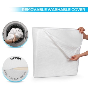 หมอนลิ่มโฟมหน่วยความจําสามเหลี่ยมอเนกประสงค์อิงรองรับสูงหมอนลิ่มกลับสําหรับกรดไหลย้อนอาการอาการปวดหัวใจกรน - Product Image 6