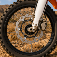 Disque de frein arrière de moto personnalisé en usine, 220 mm, pour Suzuki DRZ 400 DRZ400 DRZ400E DRZ400S 2000-2009