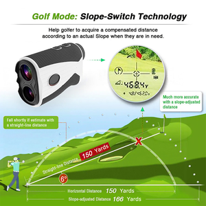 Télémètre de <span class=keywords><strong>golf</strong></span> <span class=keywords><strong>rechargeable</strong></span> Dericsson avec grossissement 7X, télémètre laser pour le <span class=keywords><strong>golf</strong></span> avec fonction de pente - Product Image 3