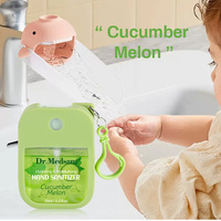 Touch Hand 35ml Désinfectant pour les mains à la saveur de fruits, à base d'alcool médical germicide, 70% d'alcool, spray parfumé hydratant