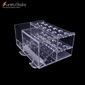 Bán buôn tùy chỉnh Acrylic lời mời đám cưới Rack hiển thị với hộp thanh lịch Acrylic có nhu cầu tốt hộp thẻ - Product Image 6