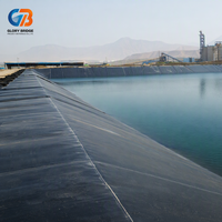 Géomembrane HDPE lisse de 1 mm, anti-UV, imperméable et anti-infiltration pour l'aquaculture, les fermes piscicoles, les étangs, les réservoirs, l'irrigation et les barrages