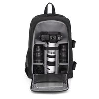 Sac à dos pour drone caméra imperméable personnalisé en usine, grande capacité, sac de photographie DSLR