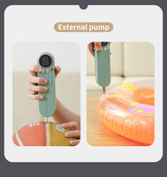 Scelleuse alimentaire portable USB semi-automatique en plastique, mini machine de conservation sous vide pour la maison et l'extérieur, scellage rapide