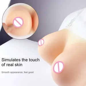 Shemale Boobs Adhesive Silicone Crossdresser Bra Breast Forms Big Boobs China 100% Silicone Comfortable 1 Unit
