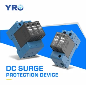 สามเฟสแผงพลังงานแสงอาทิตย์Lightning Arresterไฟฟ้าอุปกรณ์Surge Arrester Dc Spd 1500V