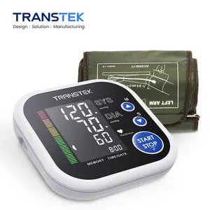 Transtek một-key đo lường chính xác điện tử kỹ thuật số cánh tay huyết áp mét tự động Heart Rate BP Thiết bị giám sát