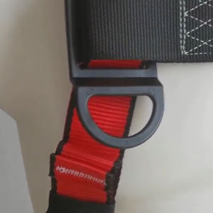 140kg Ce承認完全安全ハーネス落下保護屋根付きハーネスストラップヤードショックアブソーバー付きフルボディ安全ハーネス - Product Image 6